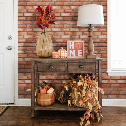 1/10pcs 3D Wall Sticker Self-adhesive Faux Brick Wall Panel Peel and Stick Kitchen Tile Backsplash Bathroom Wall Tile Sticker