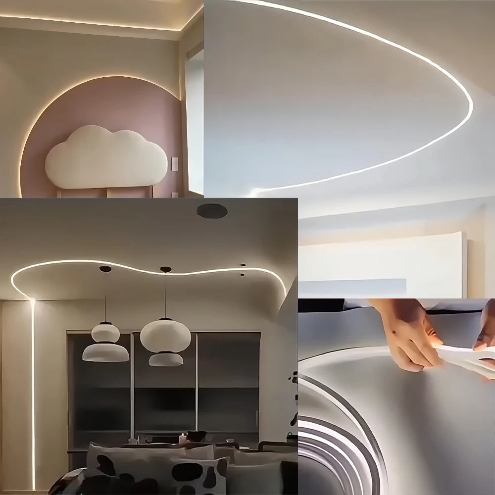 IP67 Waterproof Led Neon Silicone Flexible Light Tube Suitable for 5mm 8mm 10mm 12mm PCB WS2812B WS2811 5050 RGB Light Strip.