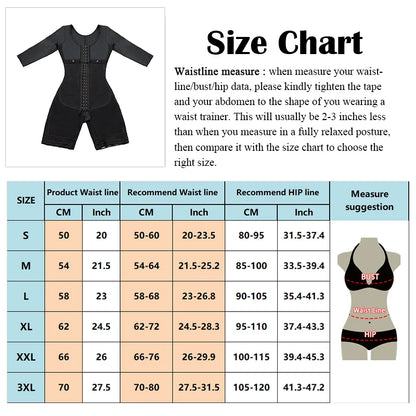 Girdles Shapewear Faja Colombianas Shaper Bodysuits Tummy Slimming Corset Full Body Reducer Postpartum Carving Bodices Sheath.