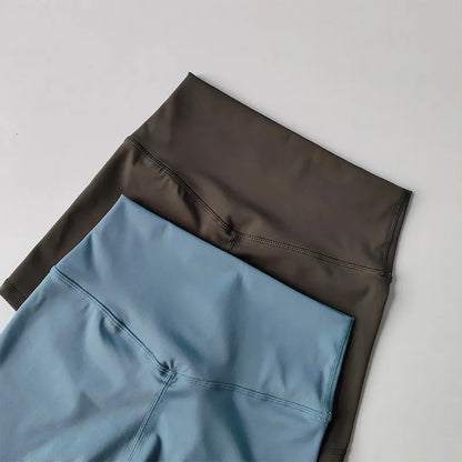 Summer Women's Yoga Shorts High Waist Sport Shorts Fitness Push-Up Tights Booty Short Pants Gym Shorts Cycling Shorts Female.