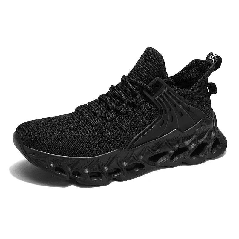 YRZL Men's Athletic Mesh Sneakers Lightweight Comfortable Running Shoes for Men Soft Sole Non Slip Casual Shoes Outdoor Walking.