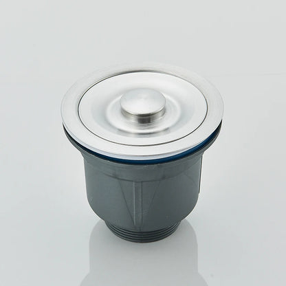 Wasserfall-Küchenspüle aus Edelstahl 304, großes Einzelbecken mit großem Einzelschlitzspüle über der Theke mit Tassenschlitz