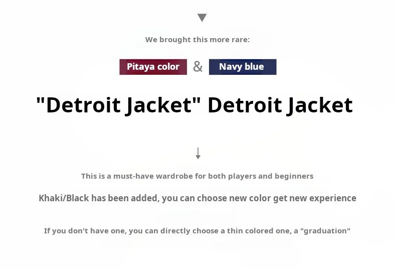 Maden Men's Retro J001 Detroit Jacket Heavyweight Canvas Hunting Coat Lapel Collar Work Jackets with Zipper for Spring Fall.