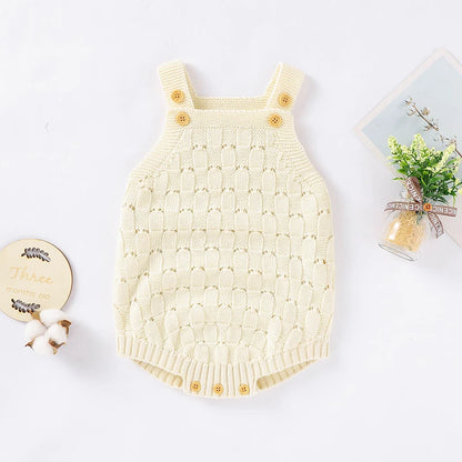 Baby Bodys Kleidung Fashion Solid Strick Neugeborenen Bebes Körper Anzüge Tops für Infant Jungen Mädchen Overalls Outfit Ein Stück Tragen