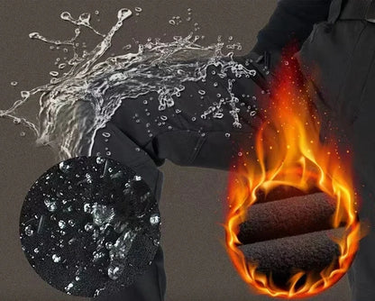 Winter Autumn Fleece Men Jacket Tactical Waterproof Suit Outdoor Fishing Hiking Camping Tracksuits Coat Thermal Suit.
