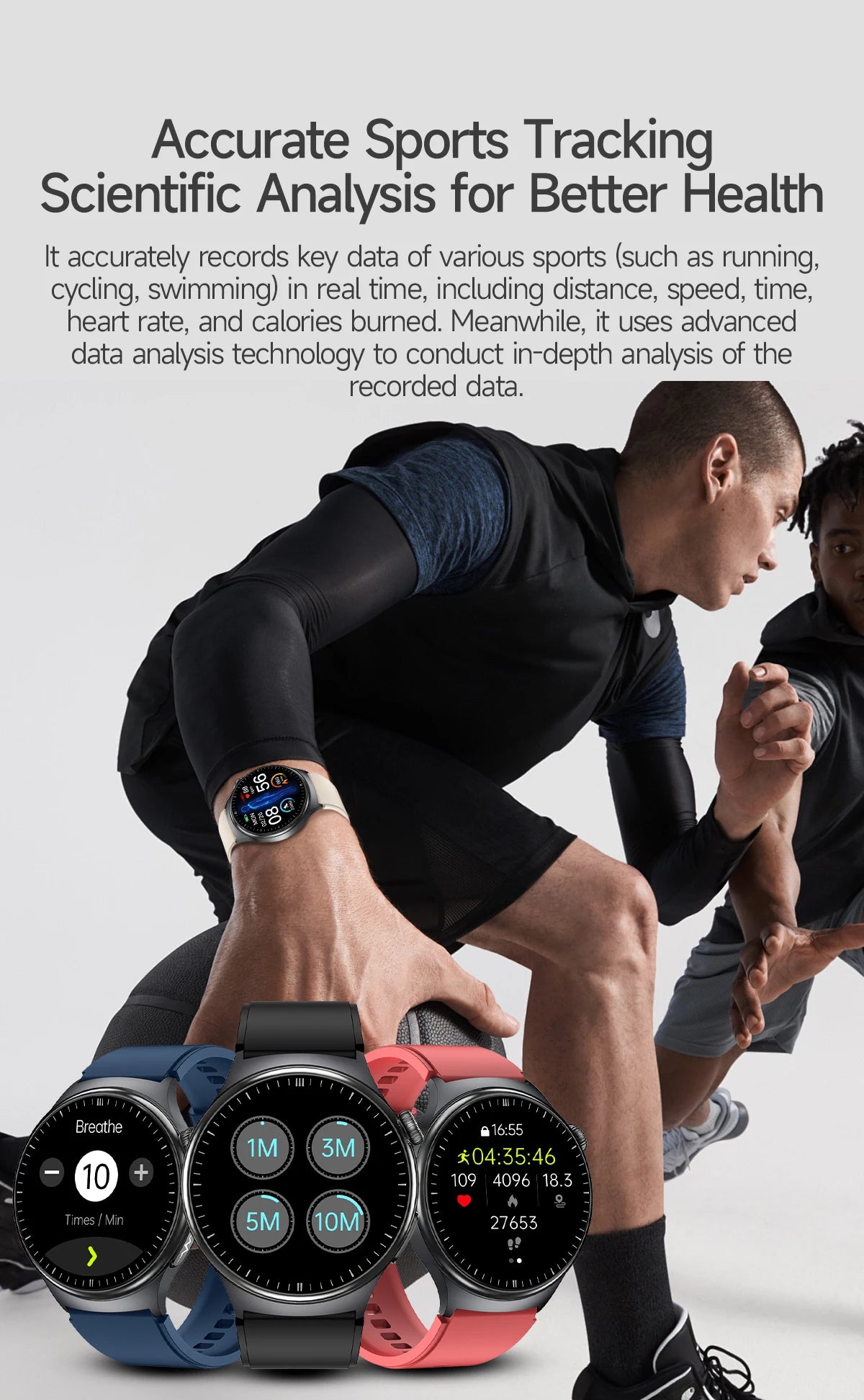 2026 New Smart Watch Men ECG+PPG Blood Lipids Uric Acid Blood Pressure Bluetooth Call 1.43'' Sapphire Smartwatch Remote Nursing