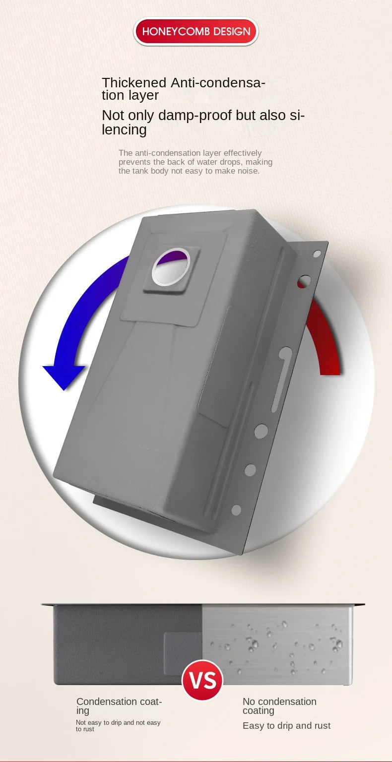 Wasserfall-Küchenspüle aus Edelstahl 304, großes Einzelschlitz-Wasserhahn-Set mit integrierter Digitalanzeige, Seifenspender, Tassenwascher