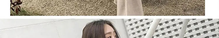 Loribindwood Gestrickte Pullover Breite Bein Hosen Anzug für Frauen Herbst/winter 2022, Neue Koreanische Lose Mode Zwei-stück Set