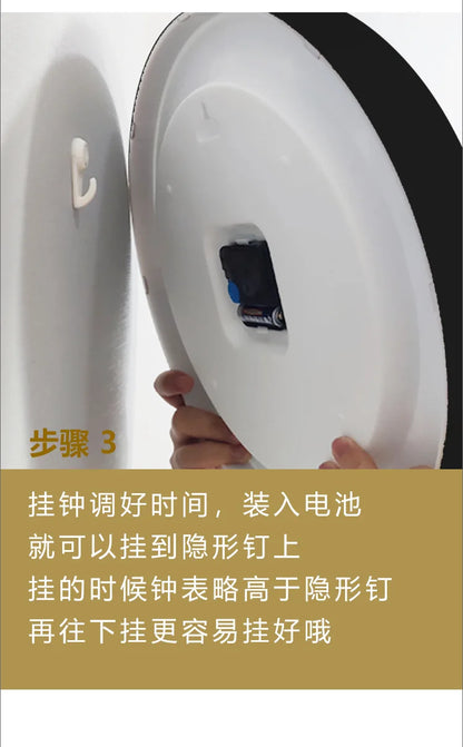 2025 Nordic Einfache Wanduhren Kreative Persönlichkeit Moderne Wanduhr Stumm Hause Schlafzimmer Restaurant Wohnzimmer Dekoration Uhr