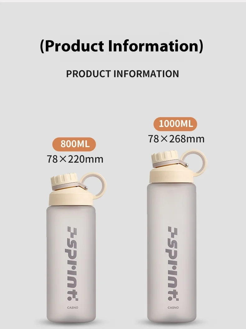 2025 New Sport Plastic Water Cup Large Capacity Portable Summer Anti-Fall High-Temperature Resistant With Tea Separator.