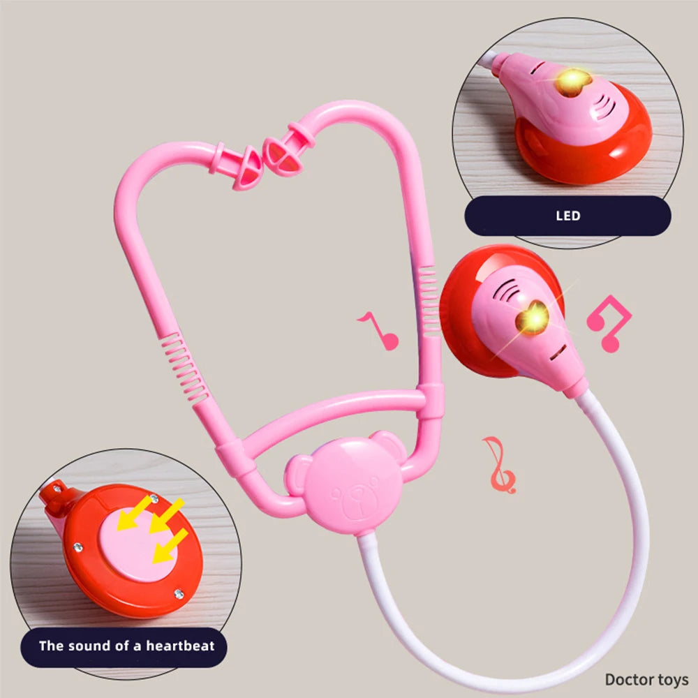 Children Doctor Play Set Simulation Nurse Toy Doctor Accessories for Kids Home Play Toys Doctor Set Toy Gift for Kids Boys Girls.