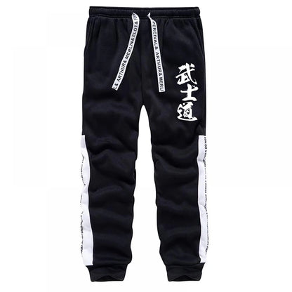 2025 Hot Sale Men's Bushido Print Hoodies Sweatpants 2 Piece Set All Season Daily Casual Sporty Outfit Urban Fashion Sportswear.
