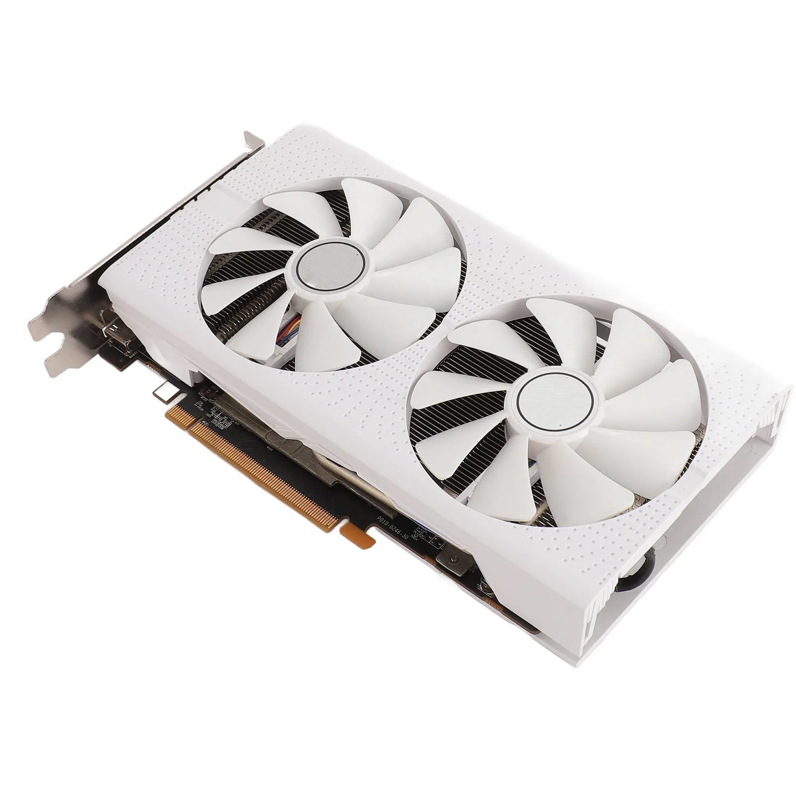 GPU Graphics Card 4K Ultra HD 8GB GDDR5 256bit Dual Fan and Copper Pipe Cooling RX470 Quiet Gaming Graphics Card for Computer.