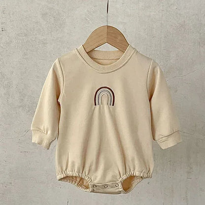 2024 neue Herbst Infant Baby Jungen Mädchen Overall + Hut Samt Einfarbig Lange SleevedNewborn Baby Mädchen Bodys Baby kleidung.