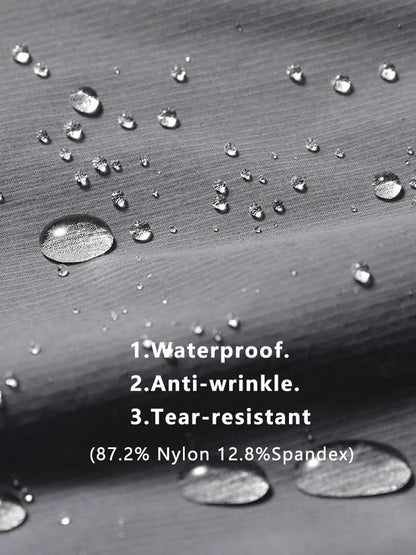 Men's Winter Padded Pants with 3 Zip Pockets 90% White Duck Down Windproof Warm Pants Snow Cold Thermal Down Trousers.