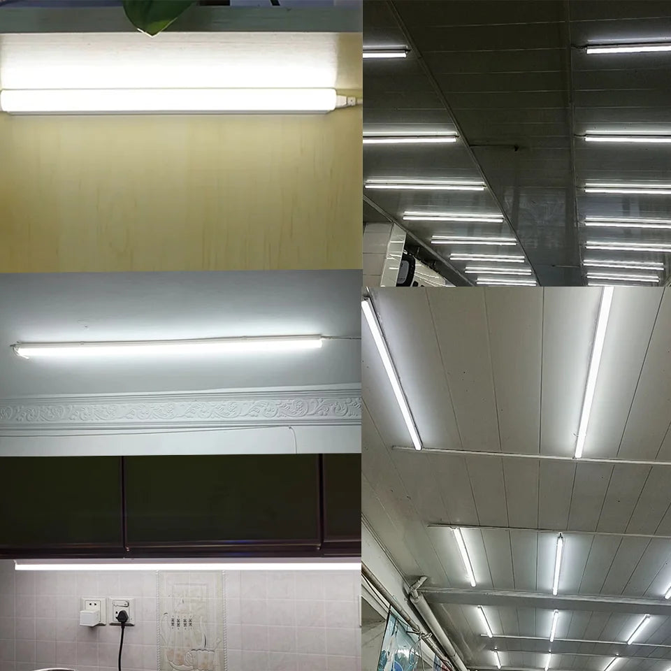 Led tube light 220v 110v T5 led Bracket Lamps For Home 8W10W 40cm Bar lights Industrial Commercial Light Fixture Kitchen Study.