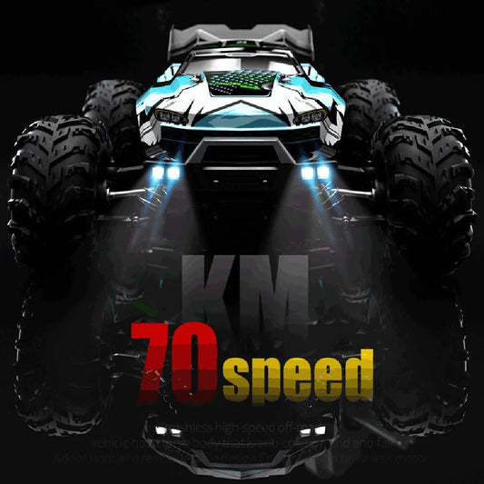 Teeggi 16101 /16102 PRO 1:16 High Speed RC Car With LED Light Drift 70KM/H 4WD RC Off-Road Car Monster Truck Toy For Kid Gifts.