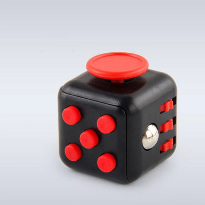 Solid Color Fidget Decompression Dice for Release Stress Autism Anxiety Relieve Adult Kids Stress Relief Anti-Stress Fingertip.