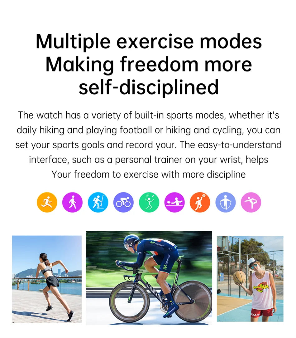 2025 NFC Bluetooth Call Smart Watch Men Full Screen GPS Sports Bracelet Waterproof ECG Health Monitor SmartWatch for IOS Android.