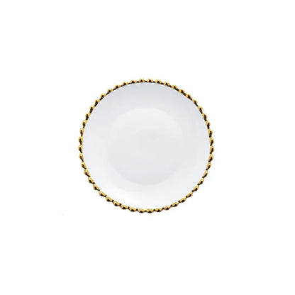 Nordic Luxury Phnom Penh Love Plate Ceramic Plate Dim Sum Fruit Breakfast Salad Dish Restaurant Steak Plate Jewelry.