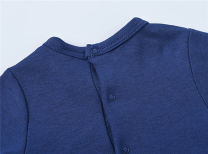 Kavkas Baby Kleidung Langarm 100% Baumwolle Overalls Stram pler 0-12m Neugeborenen Overall einteiliges Cartoon-Print Kostüm.