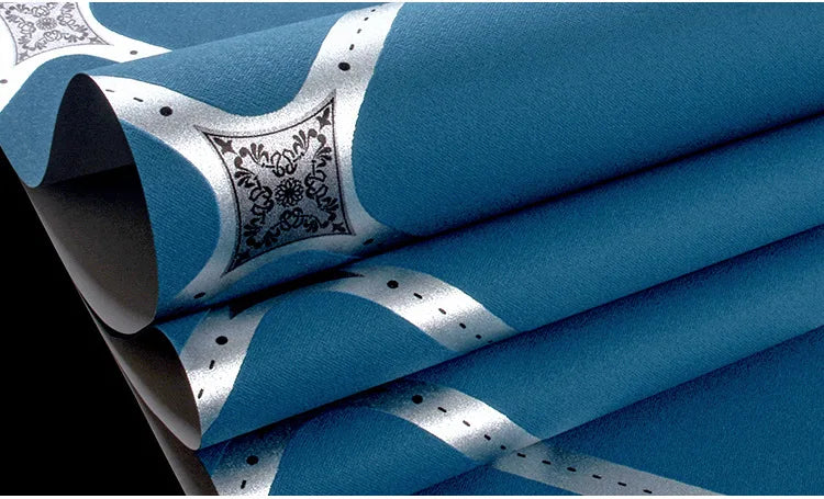 Hirschleder-Samttapete, nordische geometrische Muster, Linien, moderne, minimalistische, vertikale Streifen, Wohnzimmer-TV-Hintergrundtapete