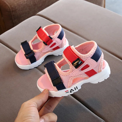 Kids Sandals Toddler Shoes boys and Girls Beach shoes soft bottom non-slipsports sandals leisure Children's shoes child sneakers.