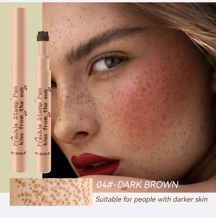 Natural Freckle Pen Waterproof Simulation Fake Spot Makeup Tool Lasting Waterproof Face Dot Spot Pen Eyeliner Korean Cosmetics.