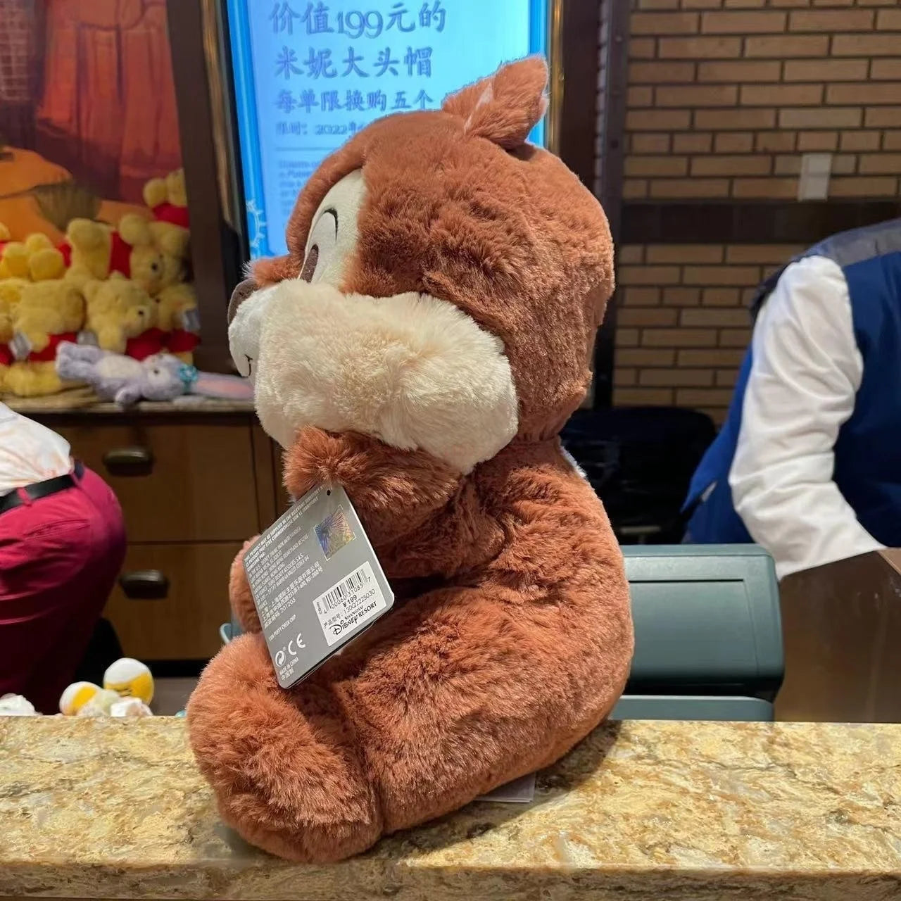 30/60cm Disney Chip And Dale Toy Stuffed Chipmunks Lovely Anime Soft Hug Pillow Sleeping Girl Child Gifts Doll.