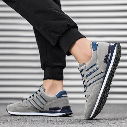 Künstliche Leder Männer Casual Schuhe Männlichen Frühjahr Männer Casual Licht Schuhe Sneakers Lac-up Wohnungen Atmungsaktive Freien Sapato