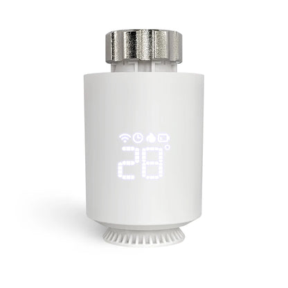 AVATTO Tuya ZigBee Thermostat Radiator Actuator Smart TRV Thermostatic Valve Temperature Controller Support Alexa Google Home.