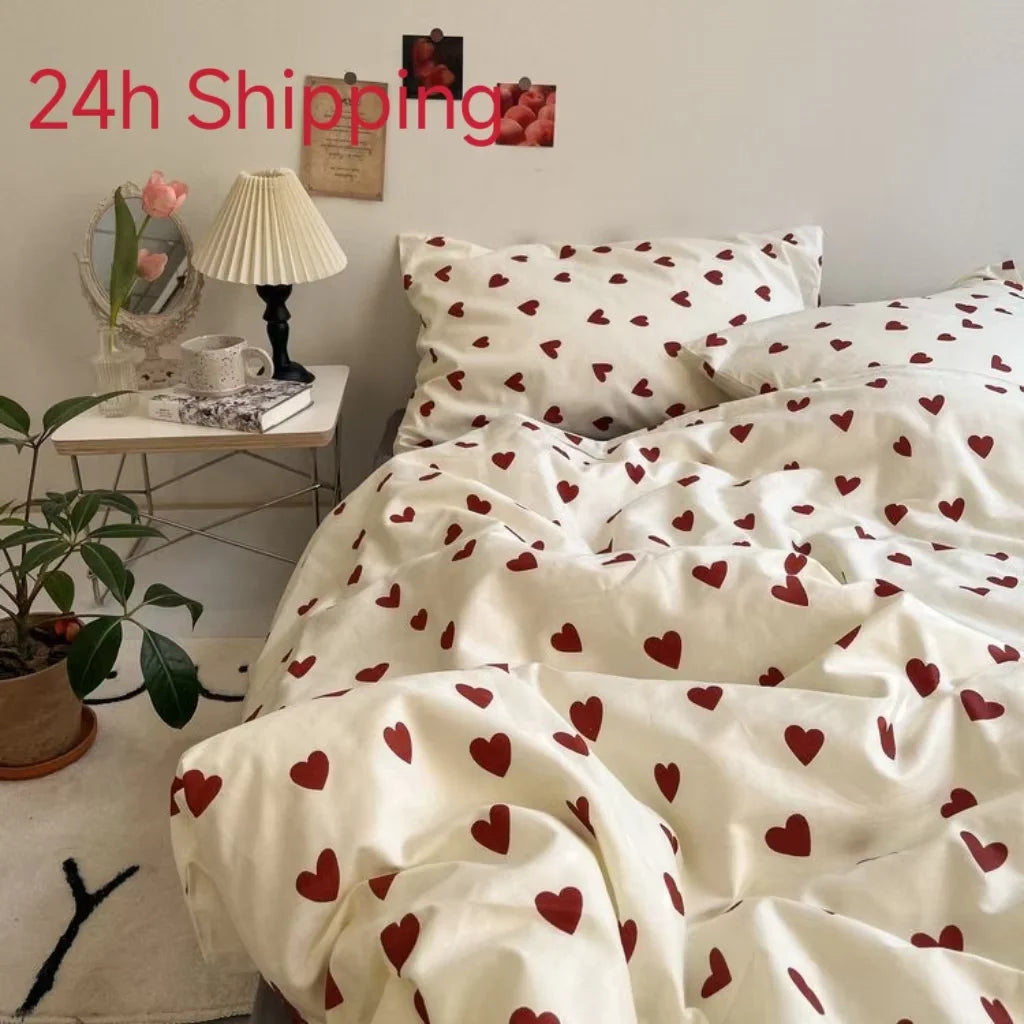 Solid Grey Matcha Color Bedding Set Adults Kids Twin Full Queen Size Bed Flat Sheet Duvet Cover Set Pillowcases Simple Bed Linen