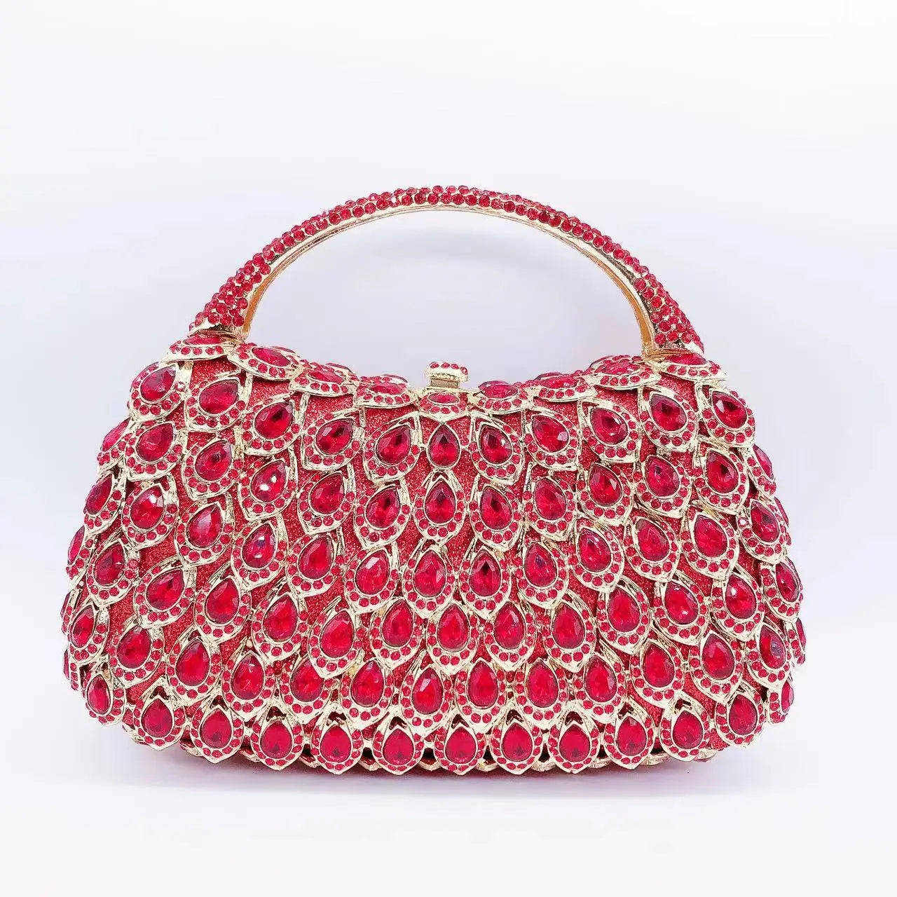 Diamond Dinner Hollow Rhinestone Banquet Clutch Bag Handtassen Dames Bolsos De Fiesta Para Mujer Boda Women's Rhinestone Handbag.