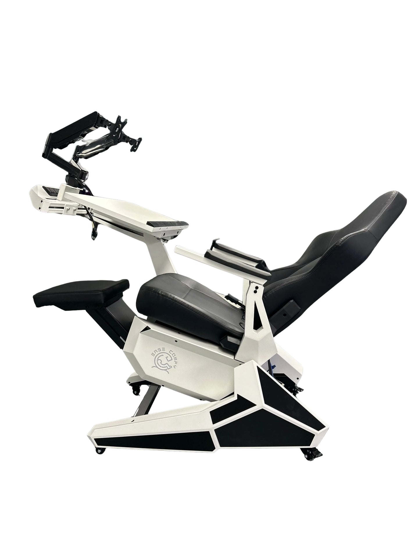 EASE POD PRO Günstiger, bequemer Computer-Cockpit-Zero-Gravity-Stuhl, ergonomischer Stuhl, Arbeitsplatz für 1–2 Monitore