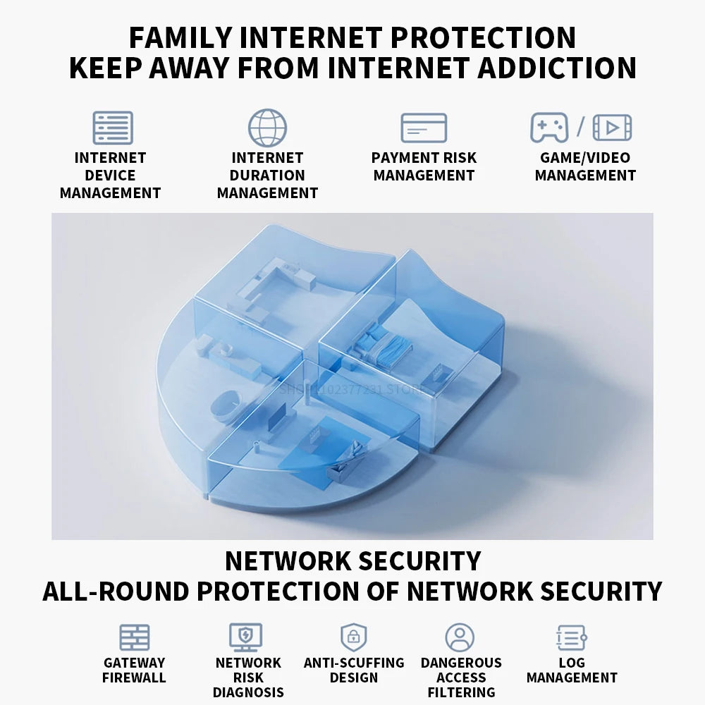 NEW Xiaomi Router BE5000 Wi-Fi 7 2.4/5GHz Dual-Frequency Mesh 2.5G High-Speed Network Port IPTV OFDMA Signal Amplifier Mi Home.