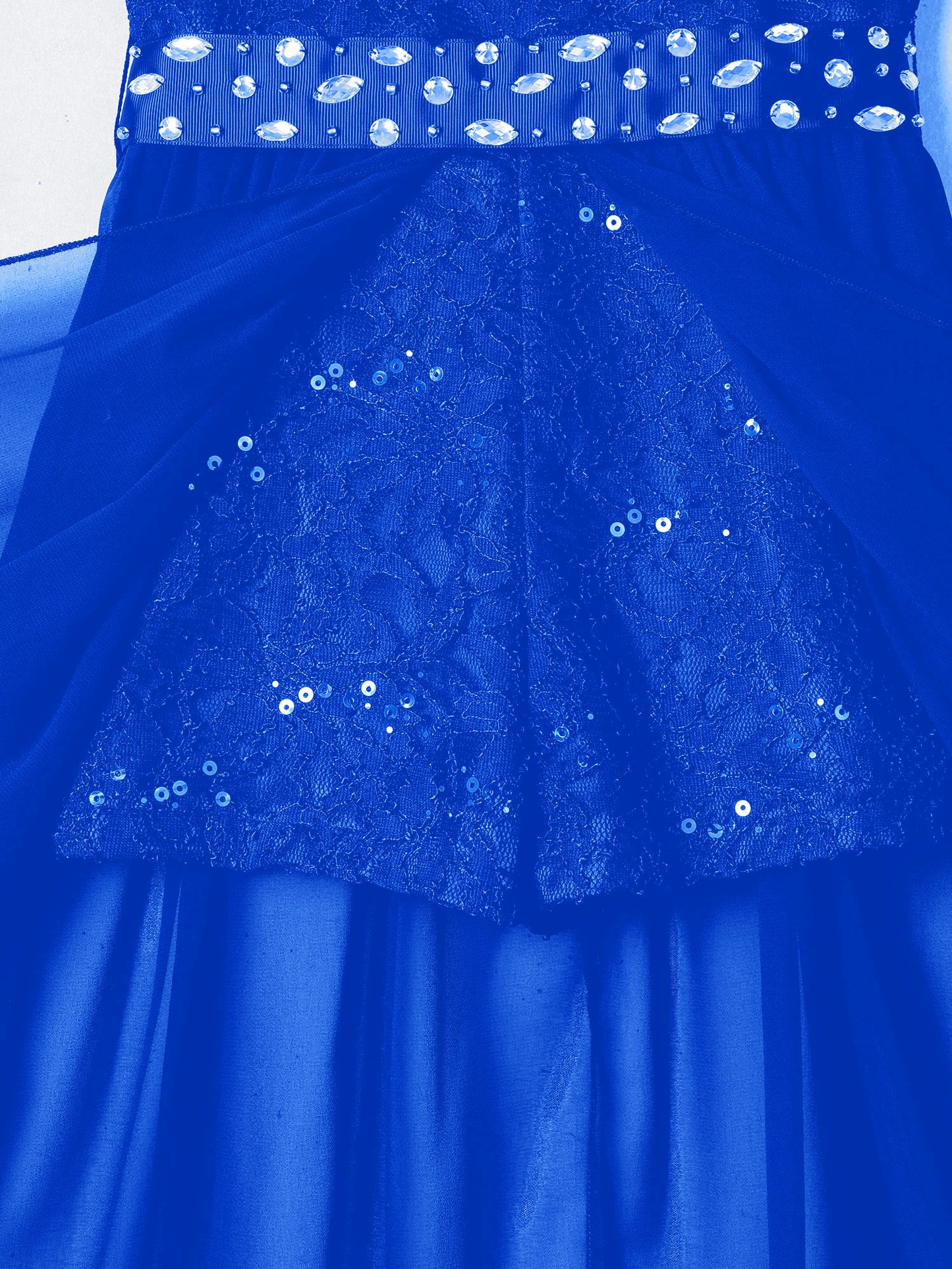 Elegantes Partykleid für Mädchen, Hochzeit, Geburtstag, Abschlussball, Bühne, Festzug, glänzende Pailletten, Perlenapplikation, Spitze, Chiffon, Overall-Kleider