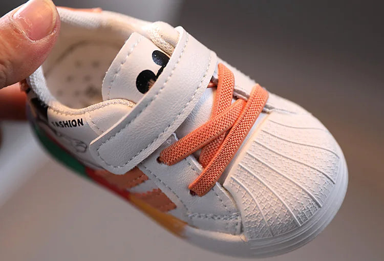 Cartoon Mickey Children Shoes For Boys Girls Sport Sneakers Kids Leisure Autumn Casual Shoes Breathable Running Toddler.