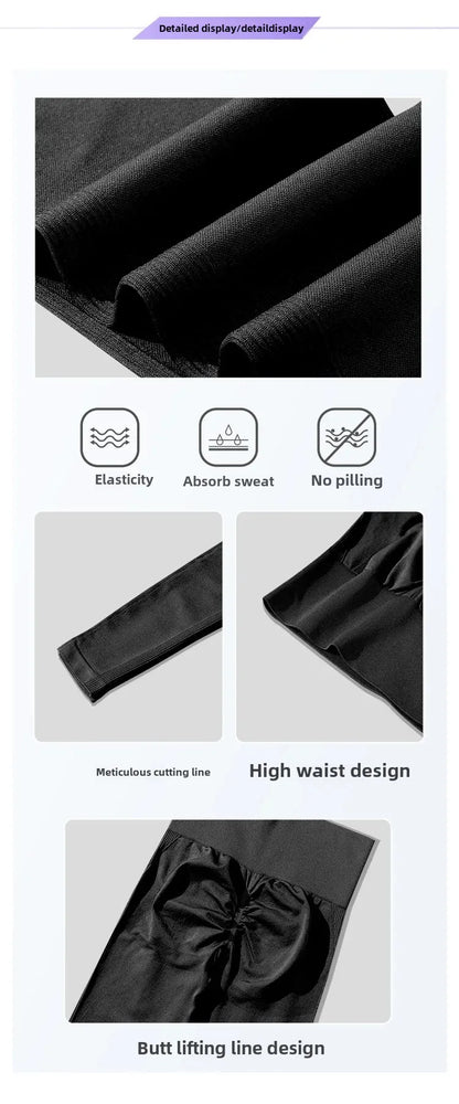 Seamless Yoga Wear Women's Long Sleeve Top T-Shirt For Running Training Fitness Clothes New Arrival Spring Autumn 2025.