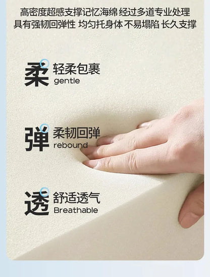 Latex matratze nach Hause gepolstert Studenten wohnheim Tatami verdickt Einzel-und Doppel benutzer definierte Memory Baumwolle Bett matte
