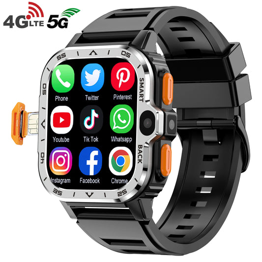 Valdus PGD Android Smart Watch Men GPS 16G/64G ROM Storage HD Dual Camera NFC 2G 4G SIM Card WIFI Wireless Fast Internet Access.