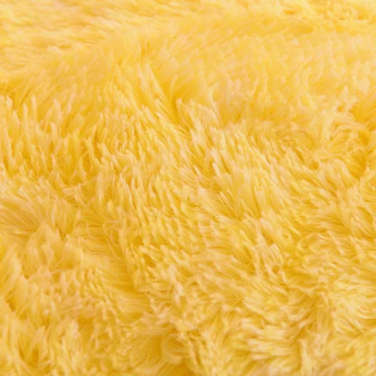 3Pcs Super Shaggy Coral Fleece Warm Cozy Princess Bedding Set Mink Velvet Duvet Cover Set Bed Comforter Cover Blanket Pillowcase.