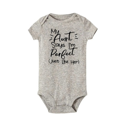 Don't Make Me Call My Crazy Onkel Lustiger Säuglingsspielanzug, modischer Baby-Body für Jungen und Mädchen, Kleidung für Neugeborene, niedlicher Kleinkind-Overall.