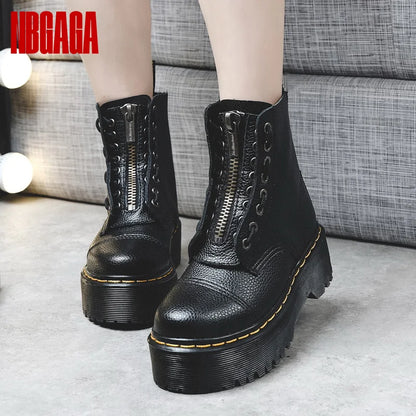 Women's Platform Chelsea Boots Height Increase Chunky Heel Ankle Boots Stretch Fabric  Anti Slip Sole Comfor Fall Winter Boot.