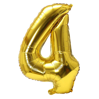 32 Zoll Regenbogen-Farbverlaufs-Zahlen-Folienballon 1-9 für Kindergeburtstag, Party-Dekoration, Babyparty, Brautparty, weitere Optionen verfügbar.