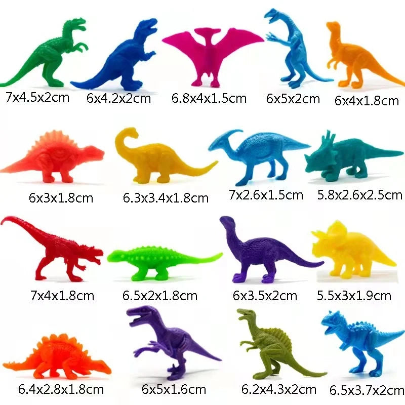 Dinosaurier Dekoration Party Supplies Glas Maske Kuchen Topper Banner PVC Stroh Papa Kreis Geschenktüten Dinosaurier Tier Gefälligkeiten Liefert