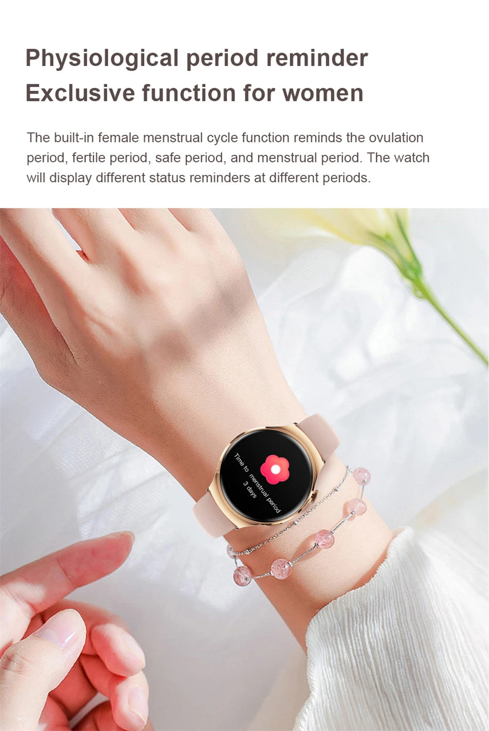 2025New GPS NFC Bluetooth Call Smartwatch Women Watch 4 mini Sports Track Heart Rate Oximetry Monitoring Health Smartwatch Woman