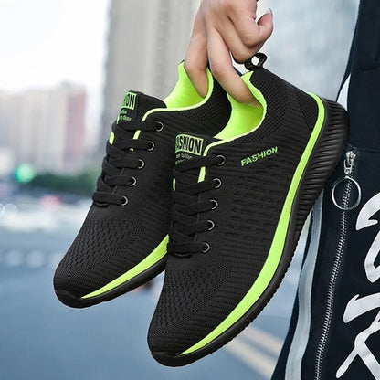 Men Sport Shoes Breathable Lightweight Running Sneakers Walking Casual Breathable Shoes Non-slip Comfortable Men Shoes Fashion.