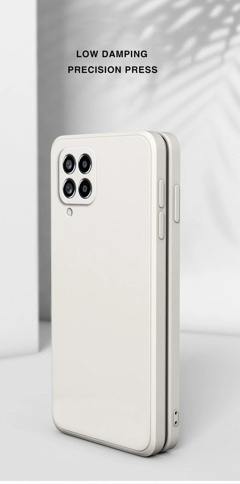 Funda Original Phone Case for Samsung A12 M12 A22 M22 A32 A42 A52 A72 5G Matte Silicone Camera Protective Cover Cases.