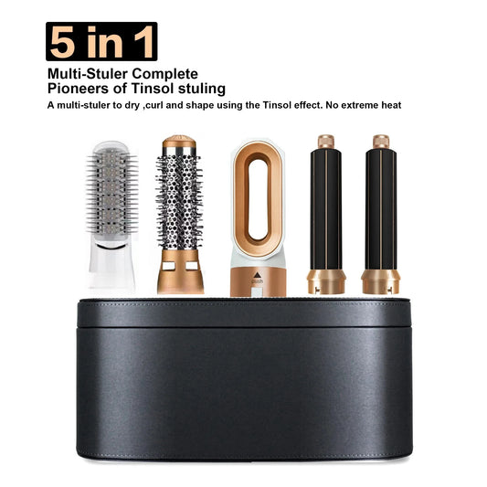 Multi Functional 5-in-1 Electric Hair Brush Dyson Airwraps Hair Dryer Brush Hot Air Comb Straight Hair Brush Curling Iron.