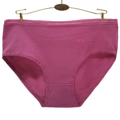 Panties Plus Size Cotton Underwear Women Briefs Woman Knickers Lady Lingerie Girl intimate Large 3 Pieces/Lot.